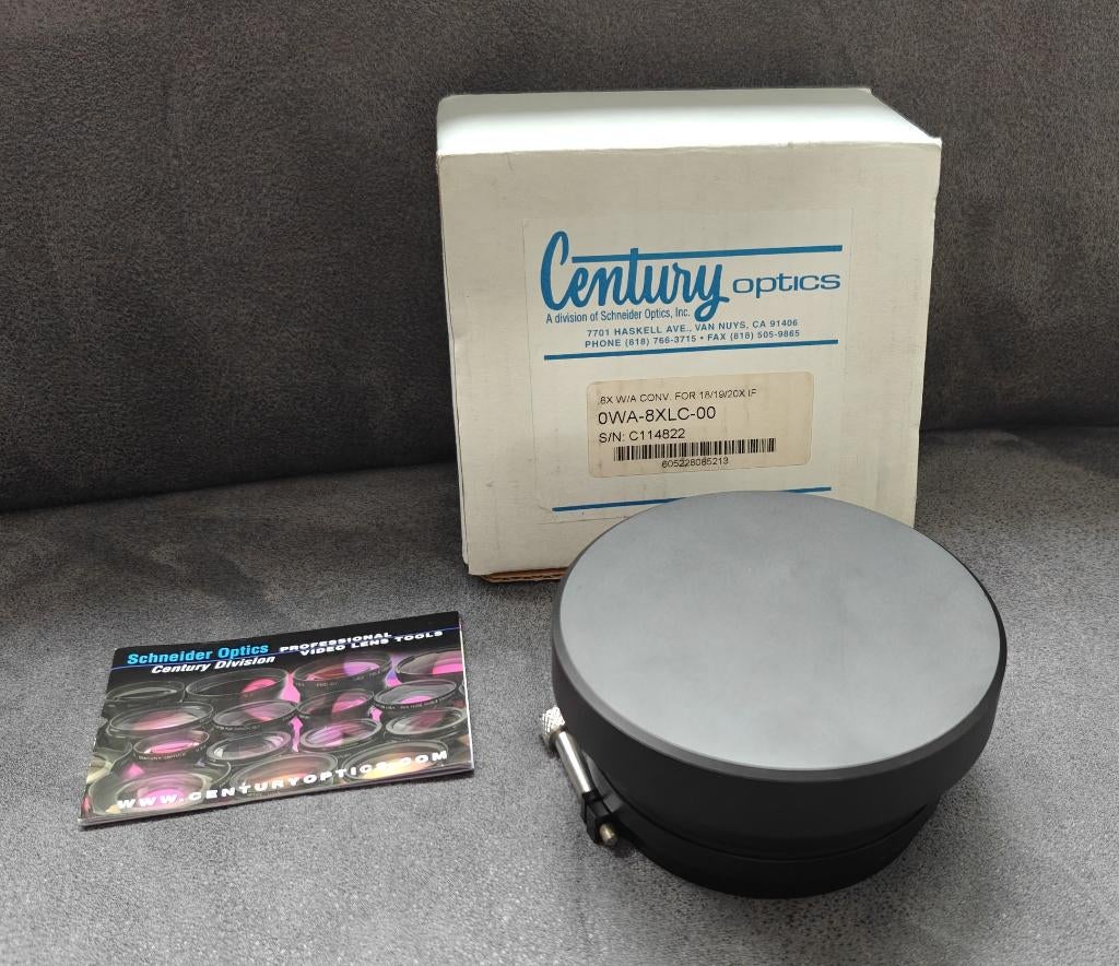 Century 85mm 8x wa converter pro wa-8xcl century optics, Ophalen of Verzenden, Nieuw