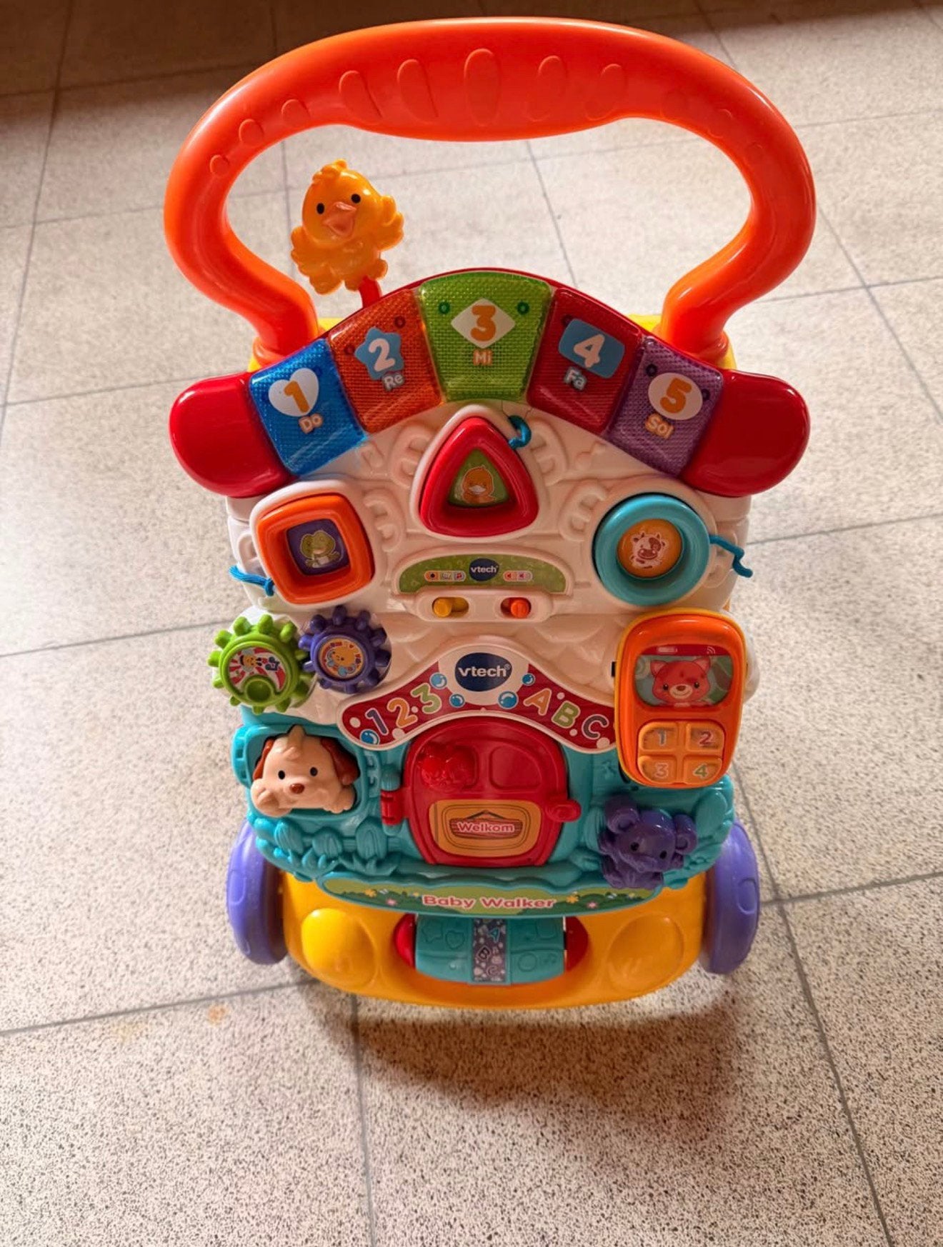 Vtech loopwagen, Kinderen en Baby's, Ophalen, Zo goed als nieuw