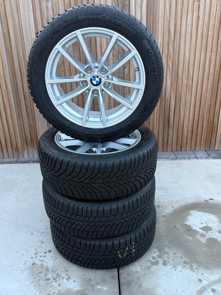 BMW 3 G20 G21 en 4 G22 G23 en 2 G42 winterbanden winterset, Ophalen, Gebruikt, Banden en Velgen, 17 inch