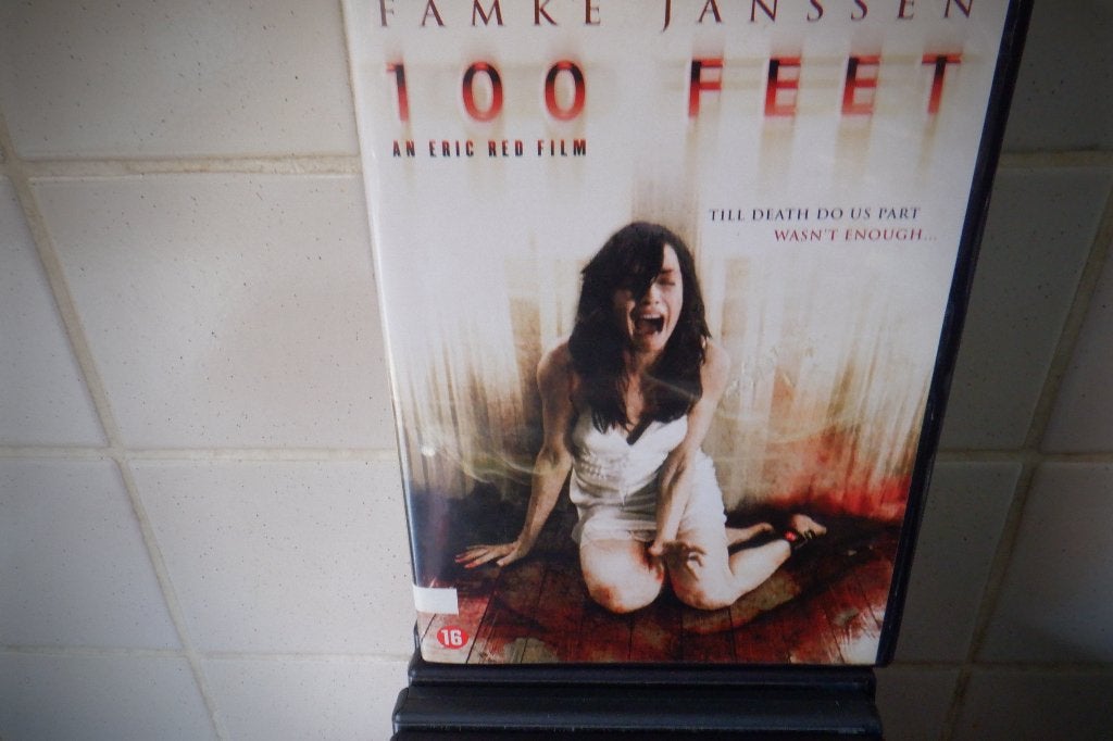 DVD 100 feet.(Famke Janssen), Cd's en Dvd's, Dvd's | Horror, Vanaf 16 jaar, Ophalen of Verzenden, Zo goed als nieuw, Gore