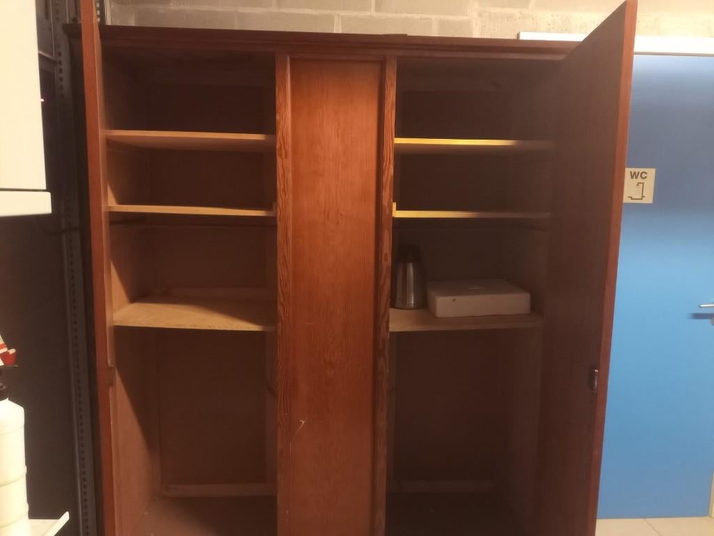 kast, Huis en Inrichting, Ophalen, Met plank(en), Gebruikt, 200 cm of meer