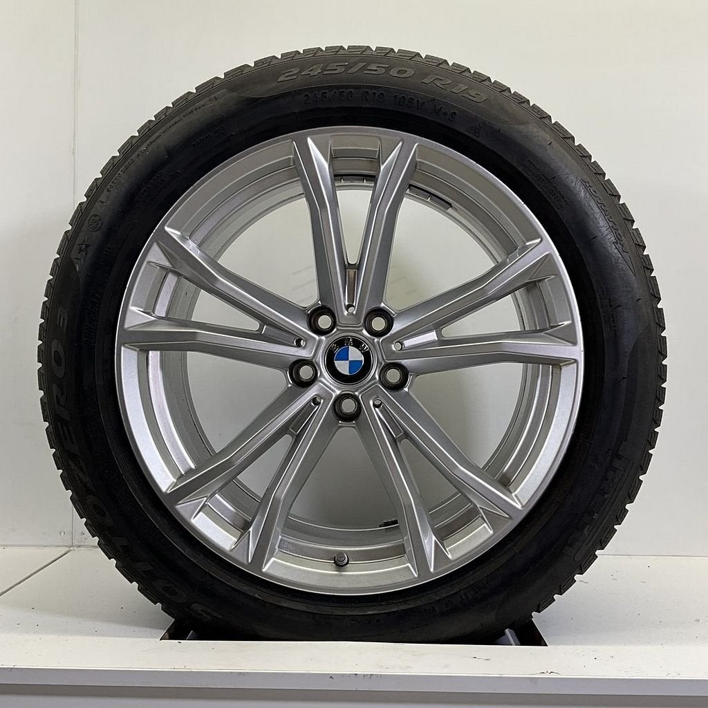 BMW X3 G45 EN 7 SERIE G70 SET VELGEN + WINTERBANDEN 19 INCH, Pneus et Jantes, Véhicule de tourisme, -, 19 pouces