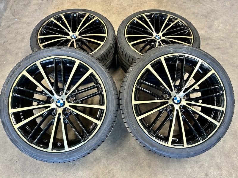 19 inch originele velgen + zomerbanden BMW 3 serie G20 G21 s, Neuf, Pneus et Jantes, Véhicule de tourisme, Pneus été