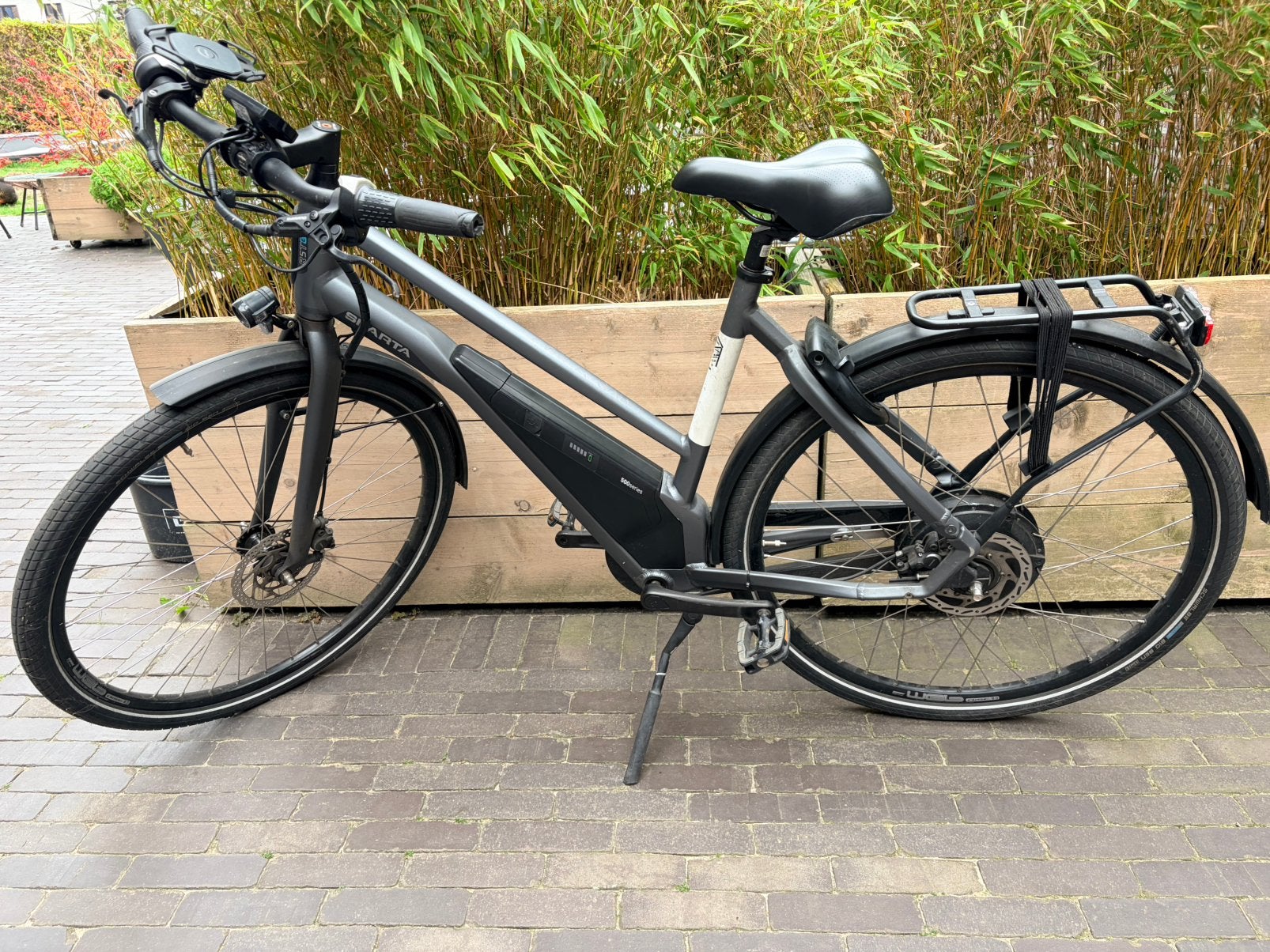 Sparta R5Te damesfiets grijs - batterij te reviseren, Minder dan 10 versnellingen, Schijfrem, Ophalen, Overige merken