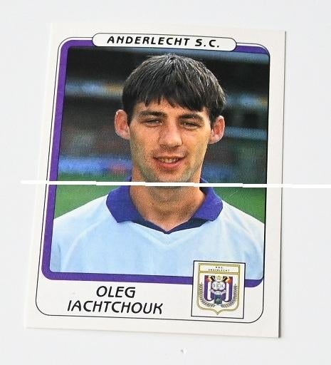 Panini Football 2002 / RSC Anderlecht / Oleg Iachtchouck, Verzamelen, Verzenden, Zo goed als nieuw, Poster, Plaatje of Sticker