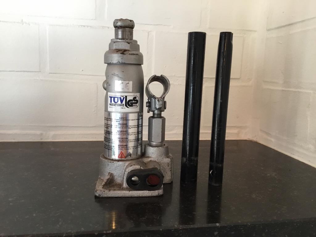 Hydraulische Potcric, Auto diversen, Autogereedschap, Ophalen of Verzenden, Zo goed als nieuw