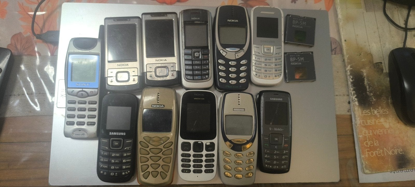 lot de téléphones incomplets, Autres modèles, Enlèvement ou Envoi, Clavier physique, 3 à 6 mégapixels