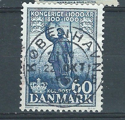 DANEMARK, Timbres & Monnaies, Enlèvement ou Envoi, Danemark, Affranchi