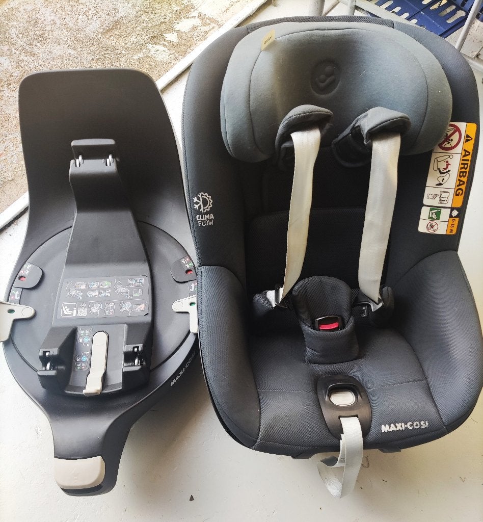 Maxi cosi autostoel Pearl 360  + FamilyFix 360 i-Size, Comme neuf, Enlèvement, Isofix, Dossier réglable