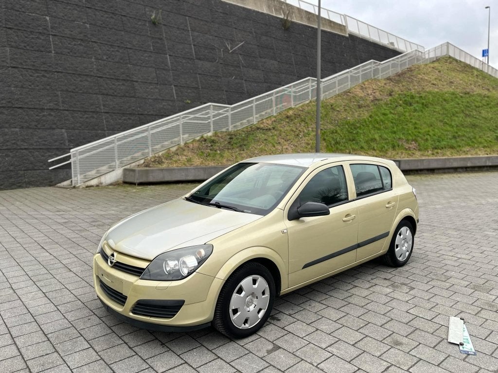 Opel Astra H 1.4i Benzine Airco, Voorwielaandrijving, Stof, Zwart, 4 cilinders