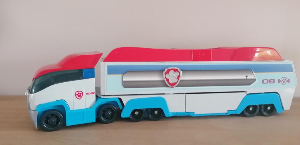 Paw patrol grote truck 70 cm nog als nieuw, Ophalen, Zo goed als nieuw, Bus of Vrachtwagen