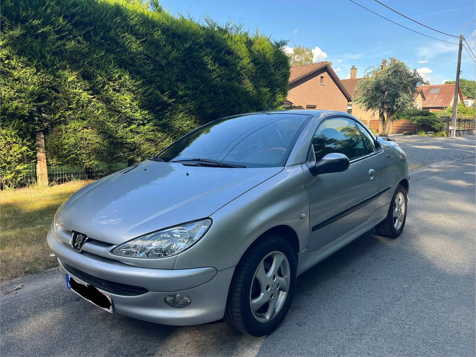 Peugeot 206 Cabrio 1.6i Benzine Zeer proper, Auto's, Peugeot, Particulier, Onderhoudsboekje, Te koop, Benzine