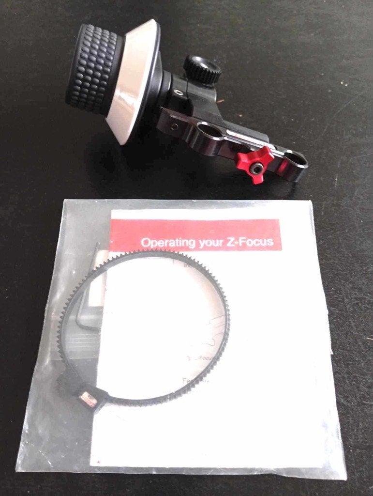 Follow-Focus Zacuto Z-FF-1, Audio, Tv en Foto, Professionele apparaten, Ophalen of Verzenden, Zo goed als nieuw, Video