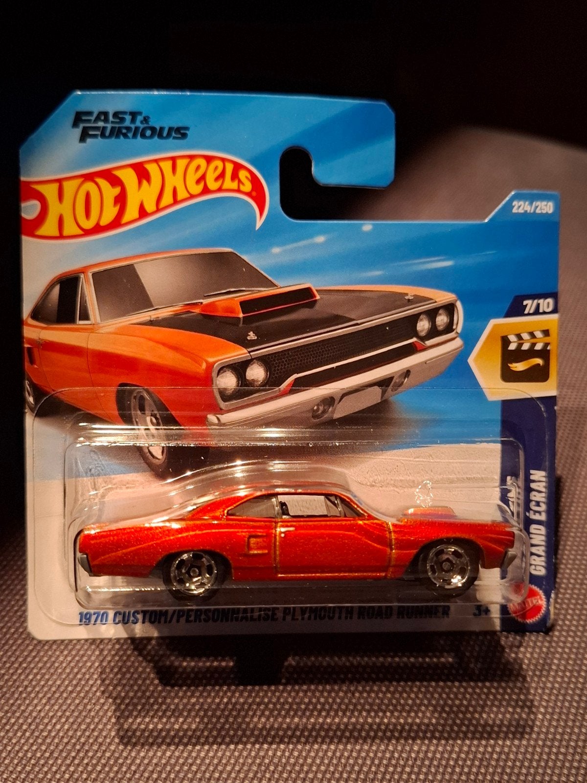 hot wheels 1970 Plymouth road runner, Enlèvement ou Envoi, Neuf