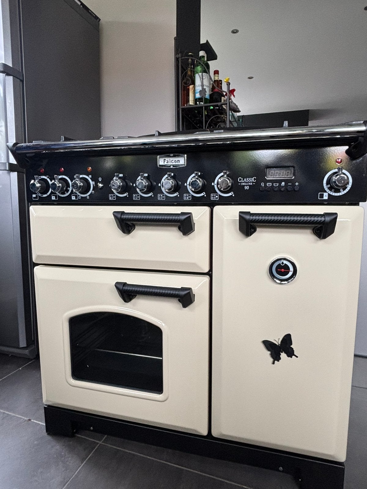 Gasfornuis falcon deluxe 90, Ophalen, Zo goed als nieuw