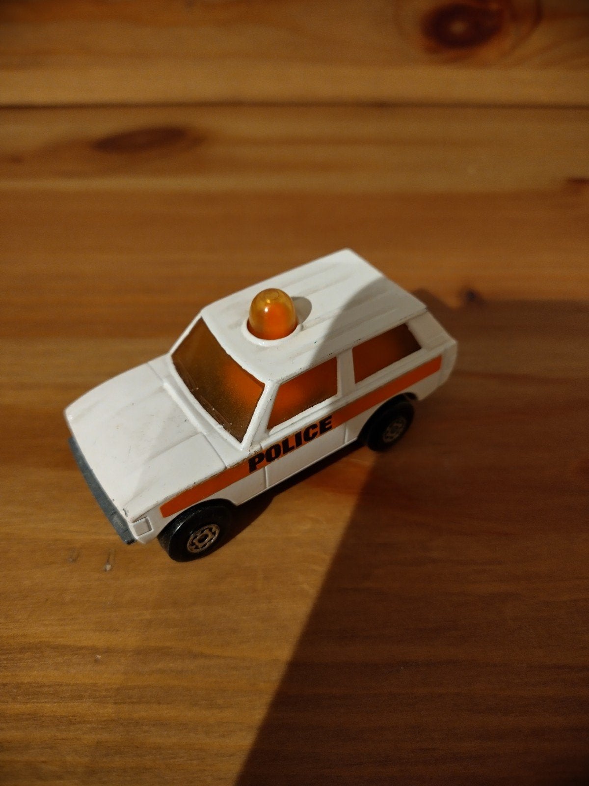 Vintage Matchbox Police Patrol AFHALING LEES BESCHRIJVIN, Enlèvement, Utilisé, Voiture, Matchbox