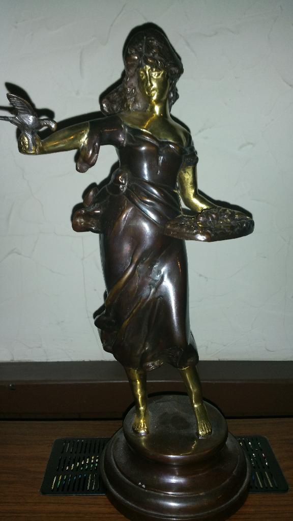 Bronzen beeldje, Antiek en Kunst, Ophalen, Brons