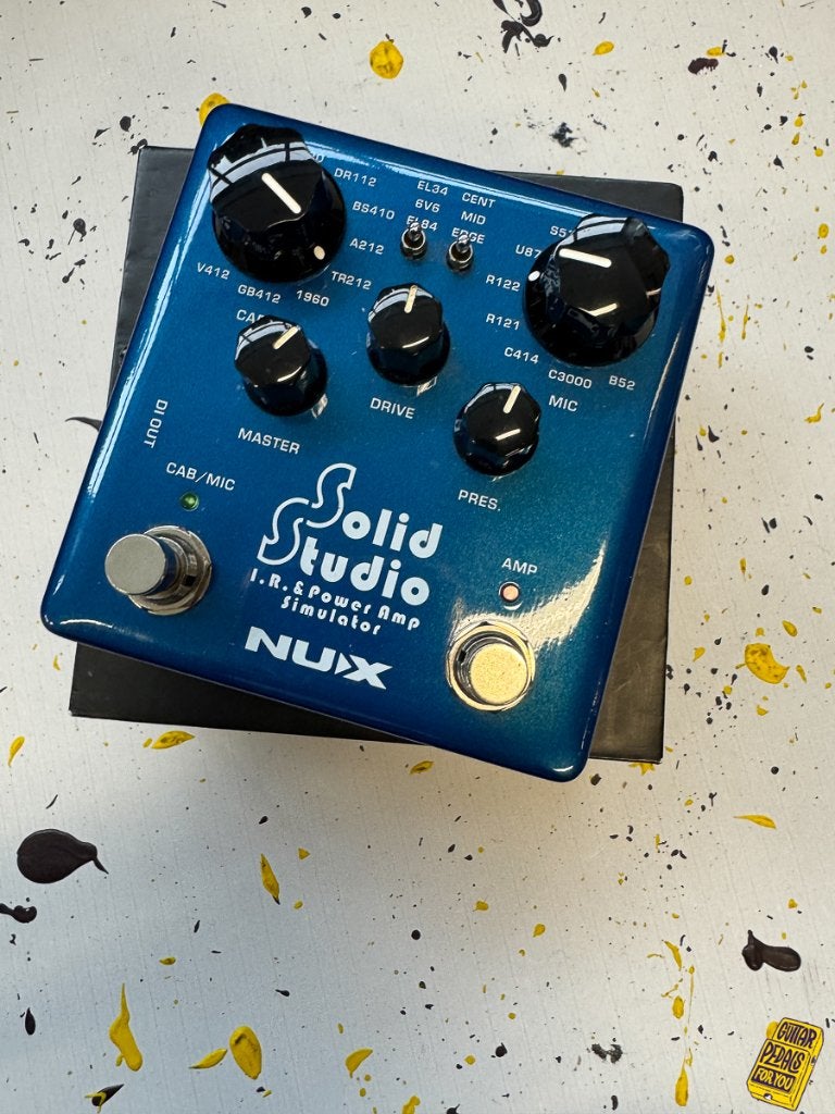 NuX Solid Studio IR and Power Amp Simulator, Muziek en Instrumenten, Effecten, Ophalen of Verzenden, Zo goed als nieuw, Overige typen