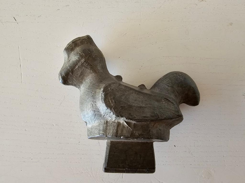 Moule à glace en étain en deux pièces à charnière victorien, Antiquités & Art, Enlèvement ou Envoi