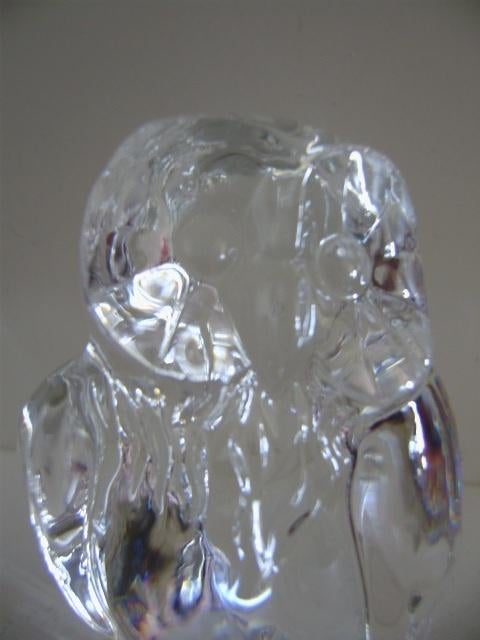 VINTAGE : Uil presse-papier van RCR : Royal Crystal Rock, Ophalen