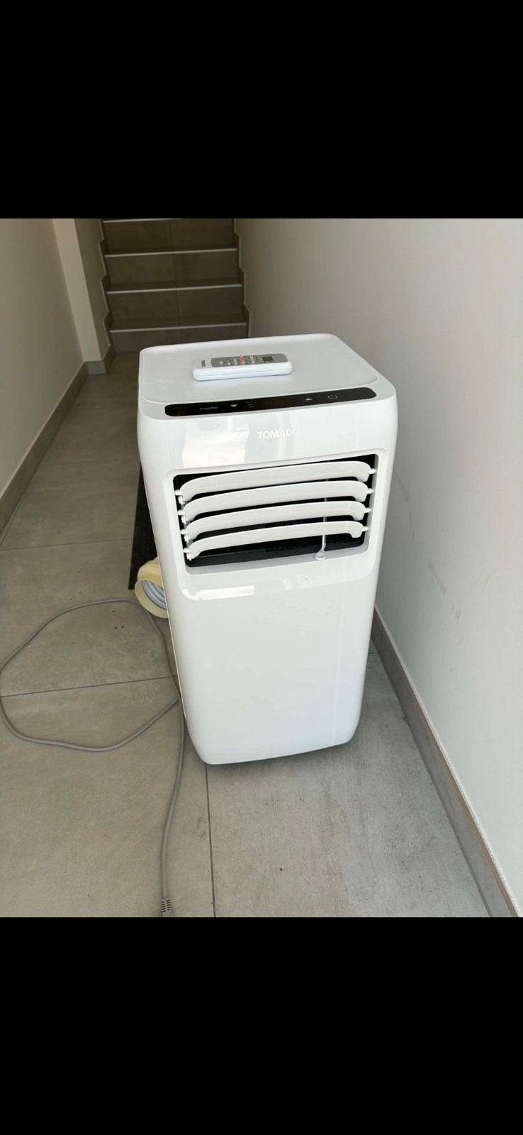 Mobiele airco van Tomado, Electroménager, Climatiseurs, Enlèvement, Comme neuf, Climatiseur mobile, Télécommande
