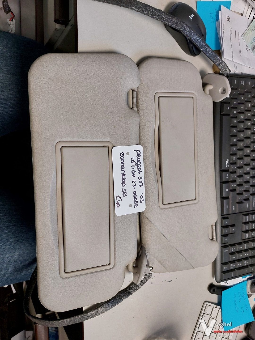 Peugeot 307 1.6/16v zonnenkleppenset '03, -, Utilisé, -, -