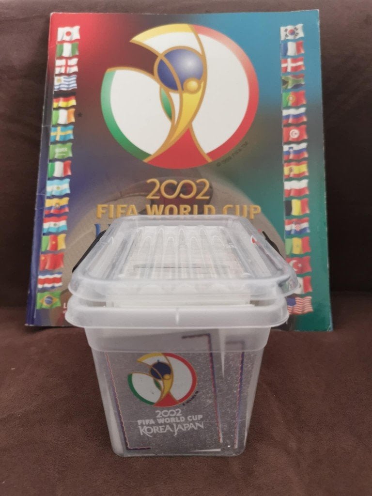 Panini korea/japan 2002 belles récups, Envoi, Utilisé, Affiche, Image ou Autocollant
