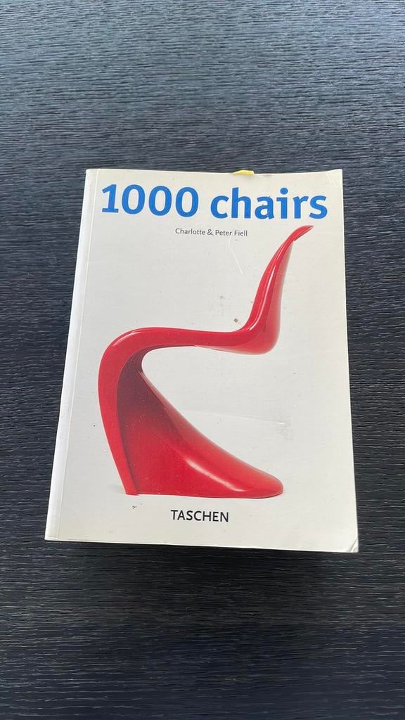 Taschen — 1000 Chairs (Charlotte & Peter Fiell), Enlèvement ou Envoi