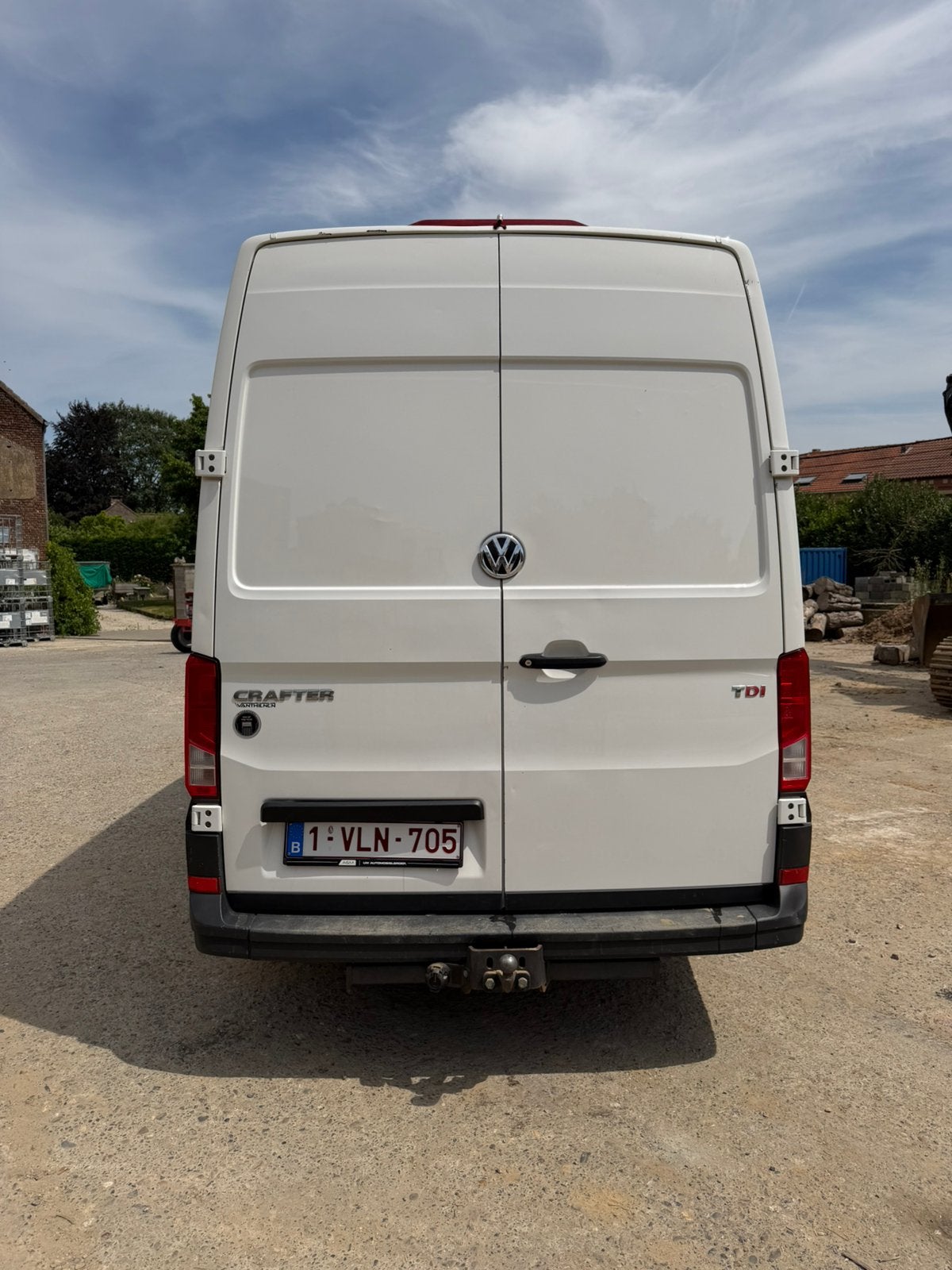 Volkswagen Crafter 2.0 TDI 170 DSG – 2018 – 143 965 km, Auto's, 4 deurs, Stof, Zwart, Volkswagen