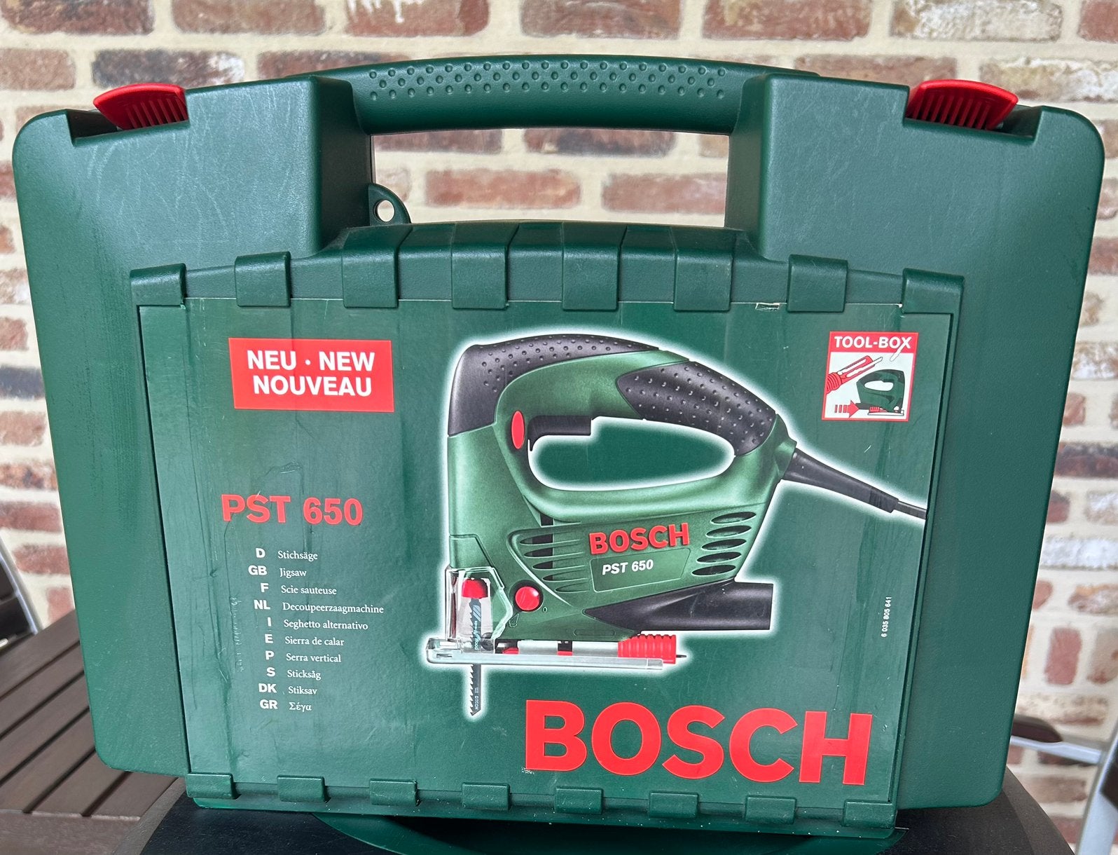 Bosch Decoupeerzaag + Ventaro Afzuigmachine, Ophalen, Zo goed als nieuw