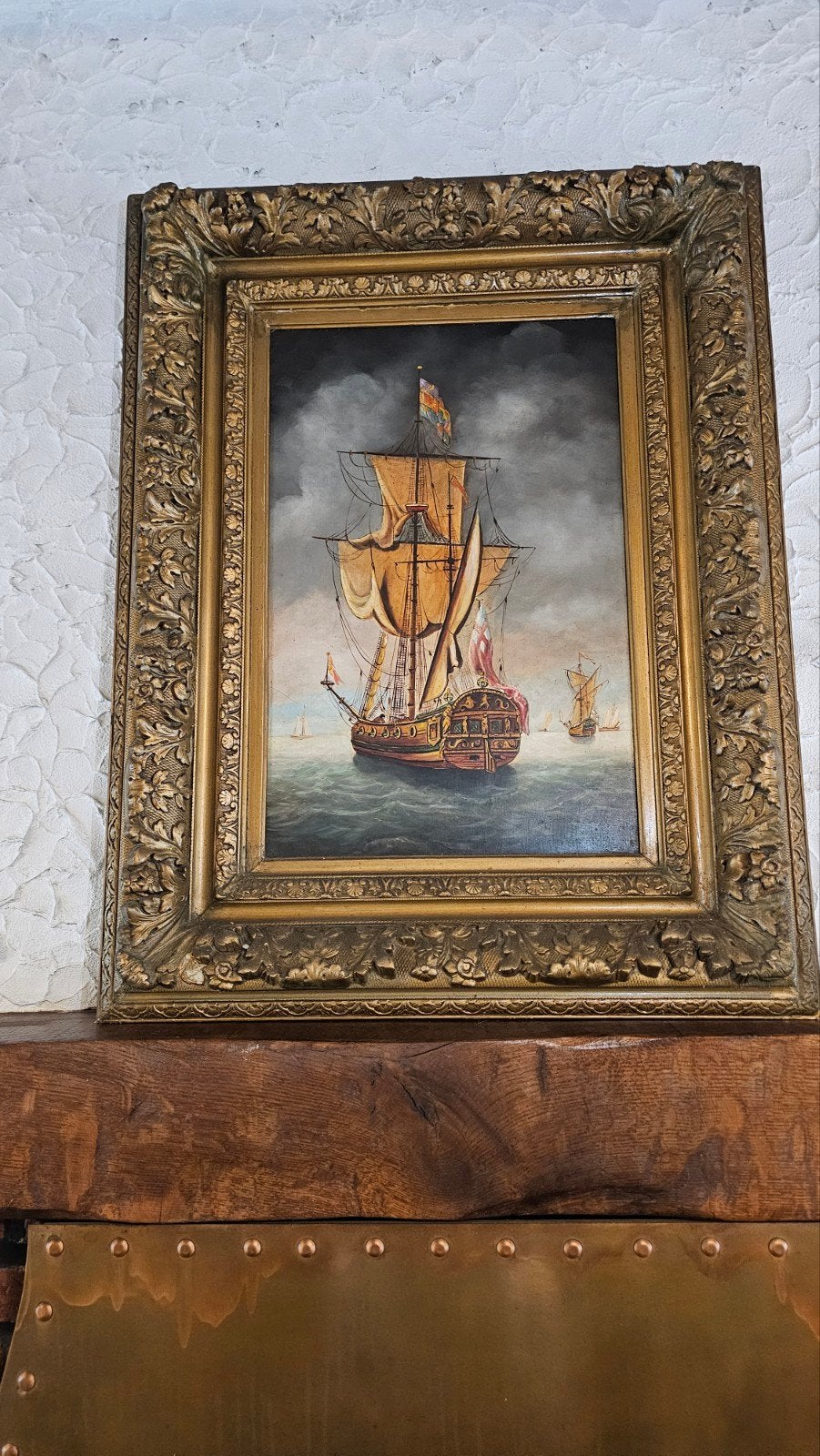 R.Van Oppem schilderij, Antiek en Kunst, Ophalen