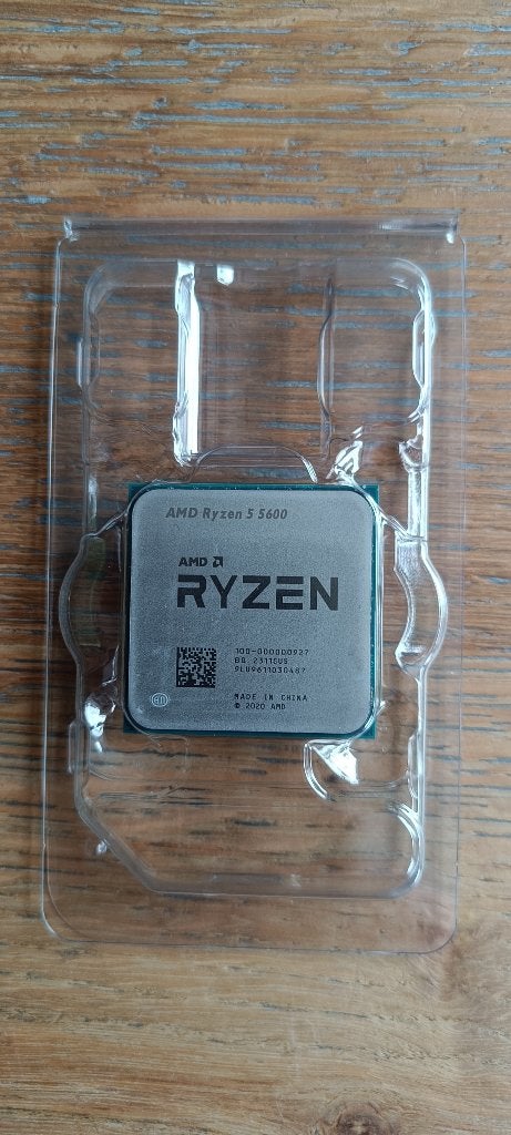 AMD Ryzen 5 5600 processor zonder koeler, 6-core, AMD Ryzen 5, Utilisé, Socket AM4