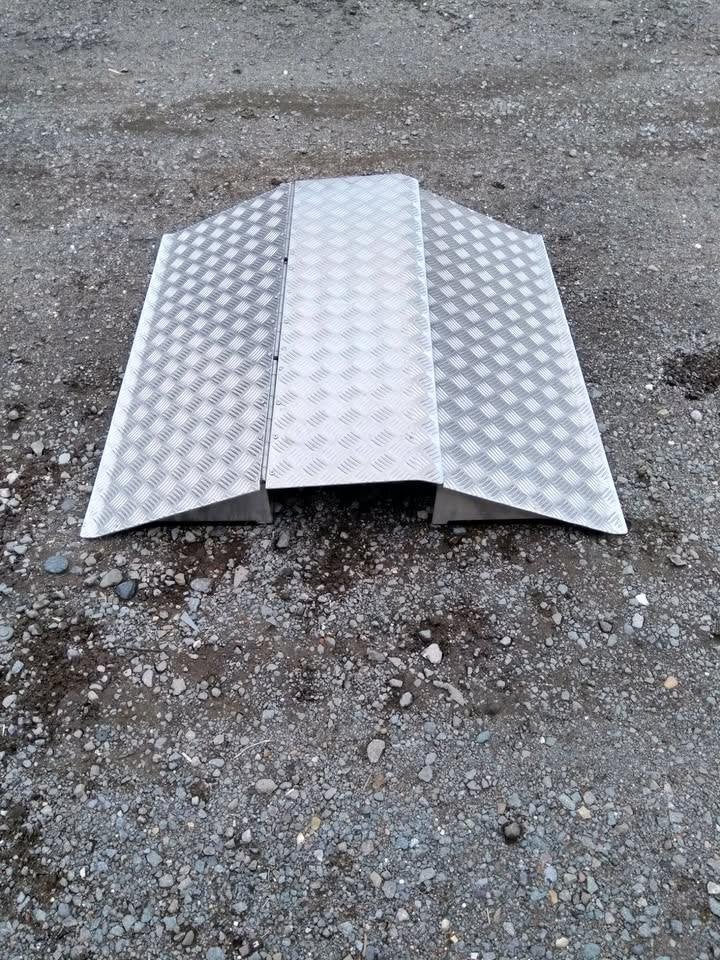 Metalen oprijplaat te koop, Enlèvement, Neuf