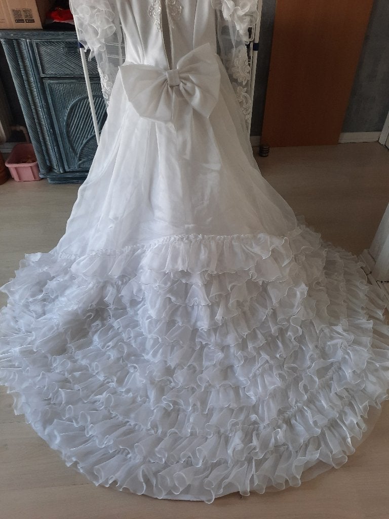 robe de mariée, Vêtements | Femmes, Vêtements de mariage & Accessoires de mariage, Enlèvement ou Envoi, Porté, Blanc, Robe de mariée
