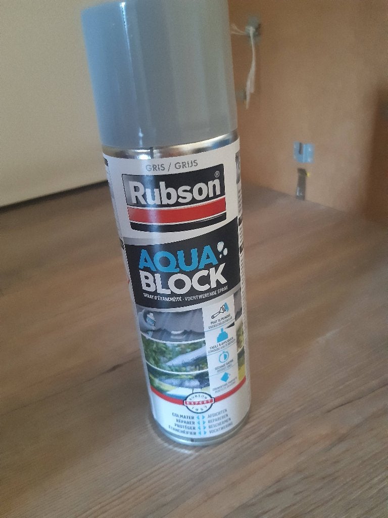 Rubson aqua block - grijs, Bricolage & Construction, Peinture, Vernis & Laque, Enlèvement, Utilisé, Gris