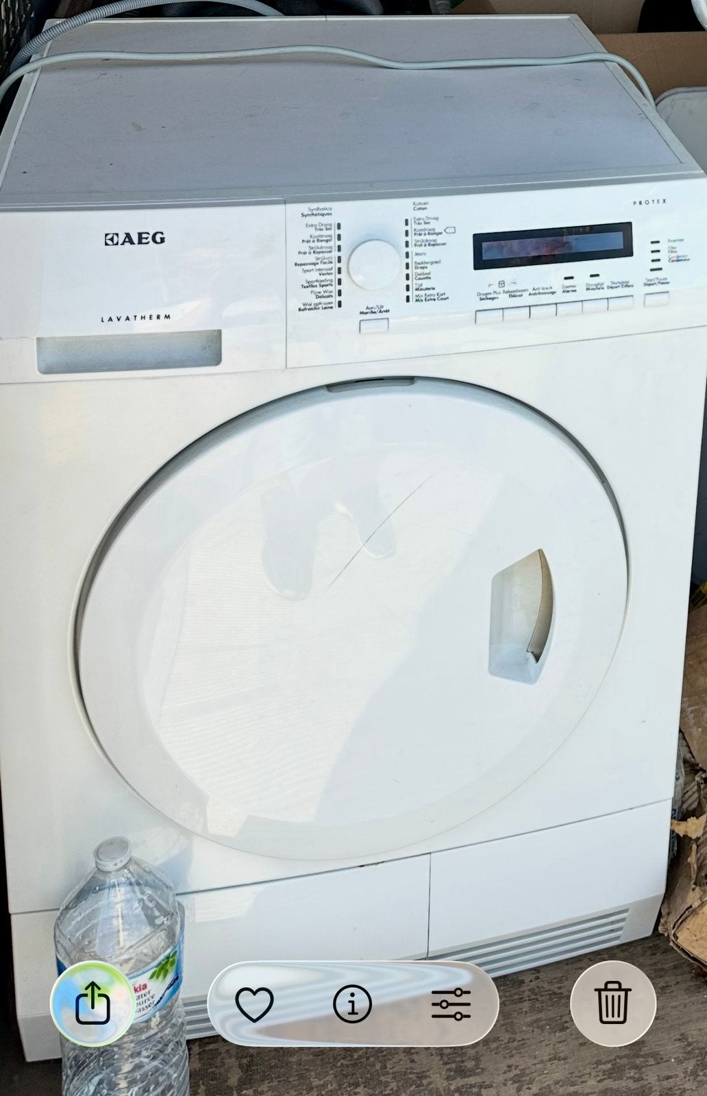 Condensdroogkast AEG, Elektronische apparatuur, Ophalen, Zo goed als nieuw