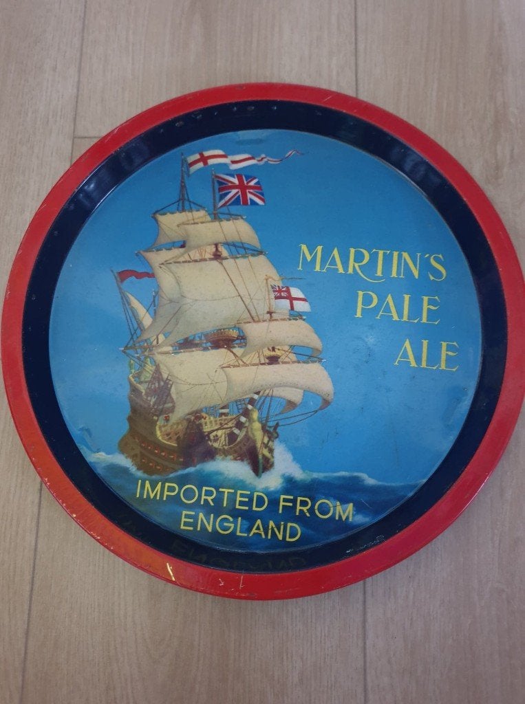 Bierplateau Martin's Pale Ale, Collections, Marques de bière, Enlèvement ou Envoi