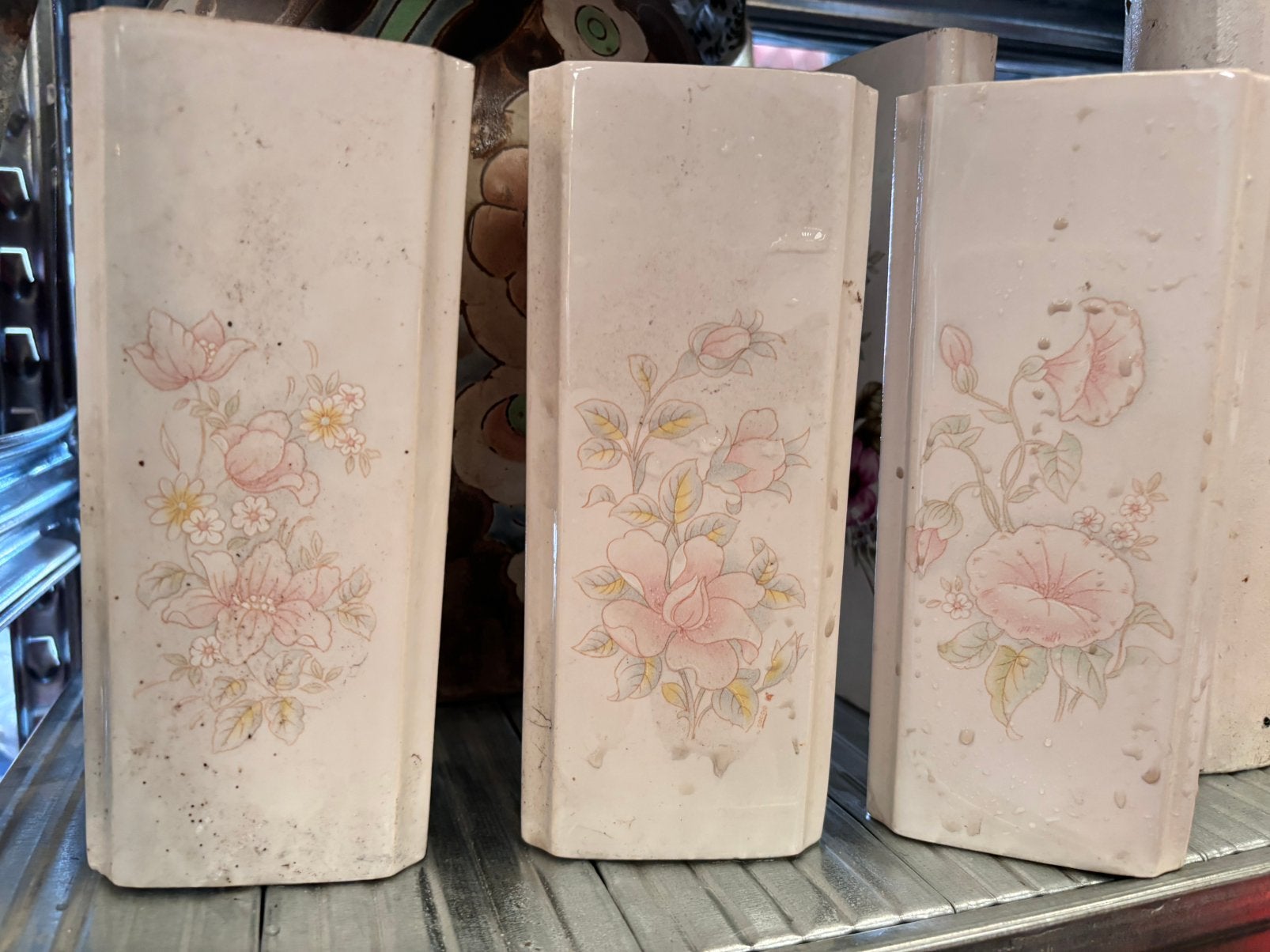 Vase à radiateur, cuvettes à eau (3), Enlèvement ou Envoi, Utilisé