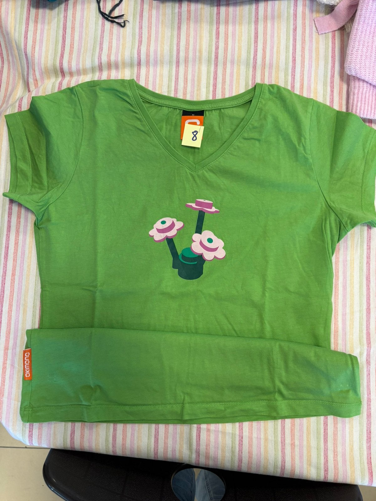 Tshirt Okimono zo goed als nieuw, Kleding | Dames, Ophalen of Verzenden, Zo goed als nieuw, Maat 38/40 (M), Korte mouw