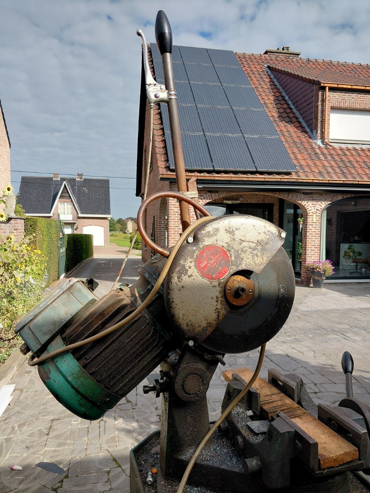 Bewo CPO Metaalafkortzaag / Cirkelzaagmachine + 4 Zaagbladen, Doe-het-zelf en Bouw, Ophalen, Gebruikt