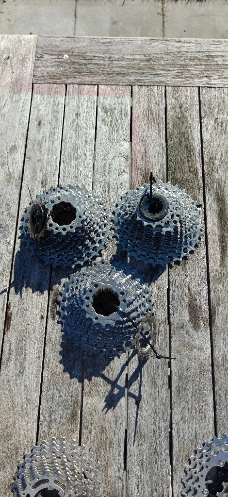reeks casetten., Ophalen, Zo goed als nieuw, Shimano