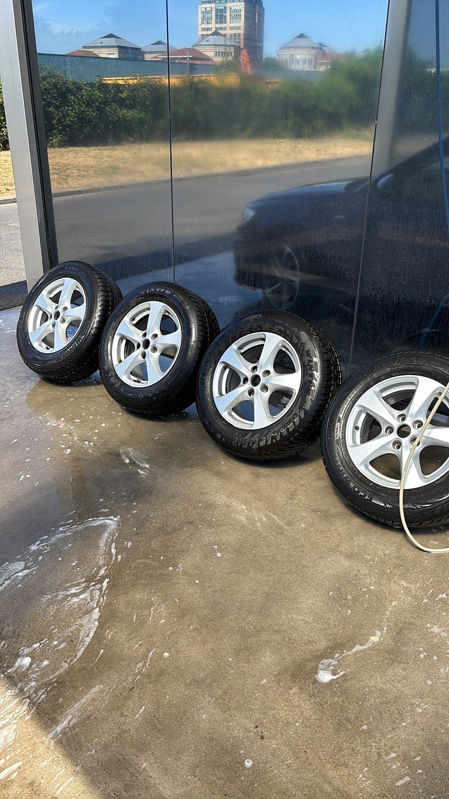Winter tires set, Ophalen, 16 inch, Banden en Velgen, Winterbanden