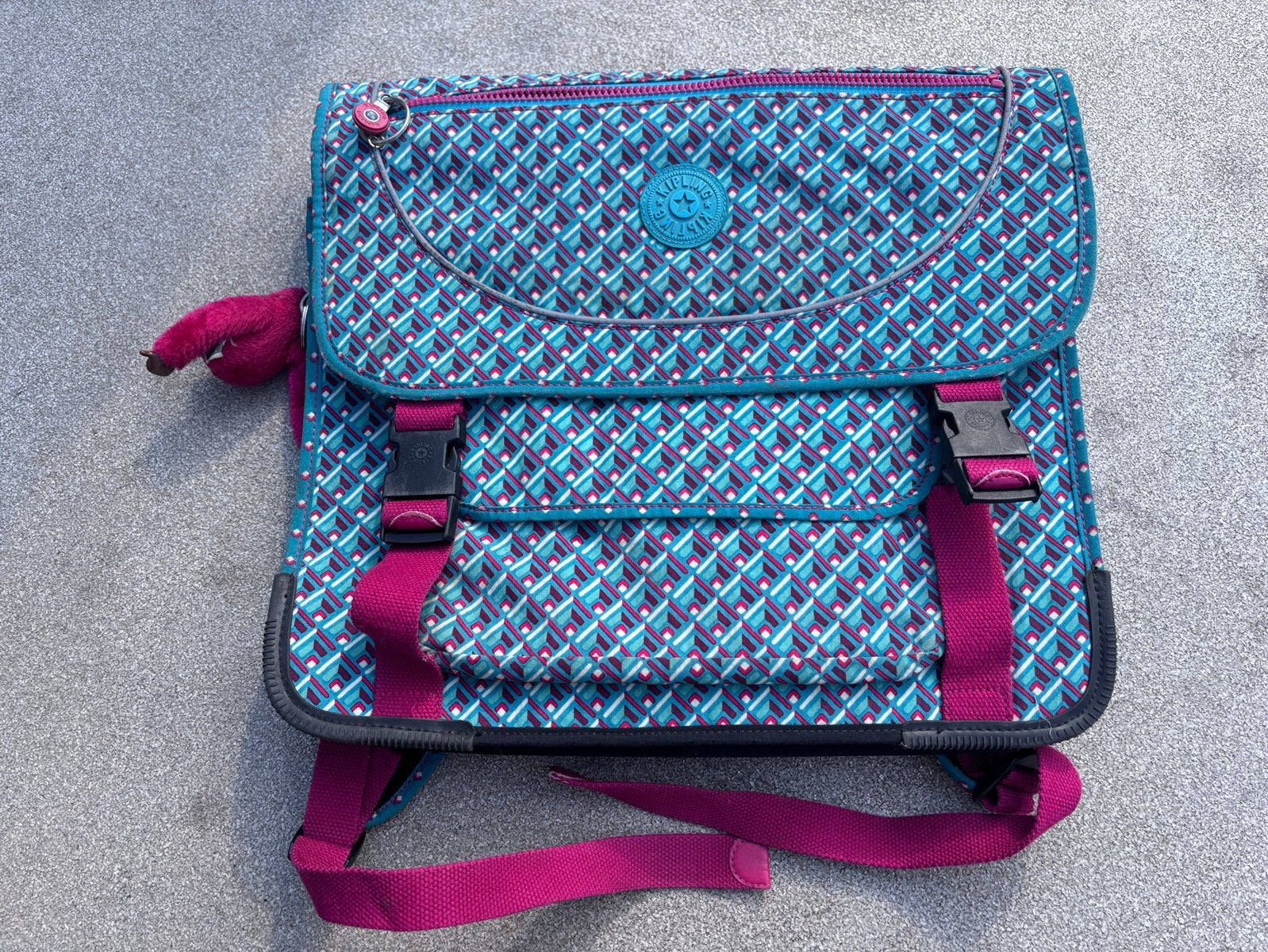 Kipling preppy boekentas, Enlèvement ou Envoi, 30 à 40 cm, 30 à 40 cm, Vert