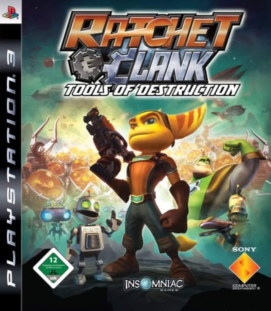 Ratchet & Clank Tools of Destruction PS3 €15,99 | GameshopX, Enlèvement ou Envoi, À partir de 7 ans, Aventure et Action, Comme neuf
