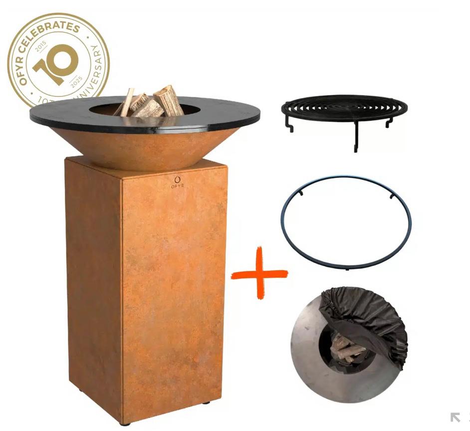 Ofyr 75cm nieuw met accessoires (ongebruikt), Jardin & Terrasse, Tables à feu, Enlèvement, Comme neuf