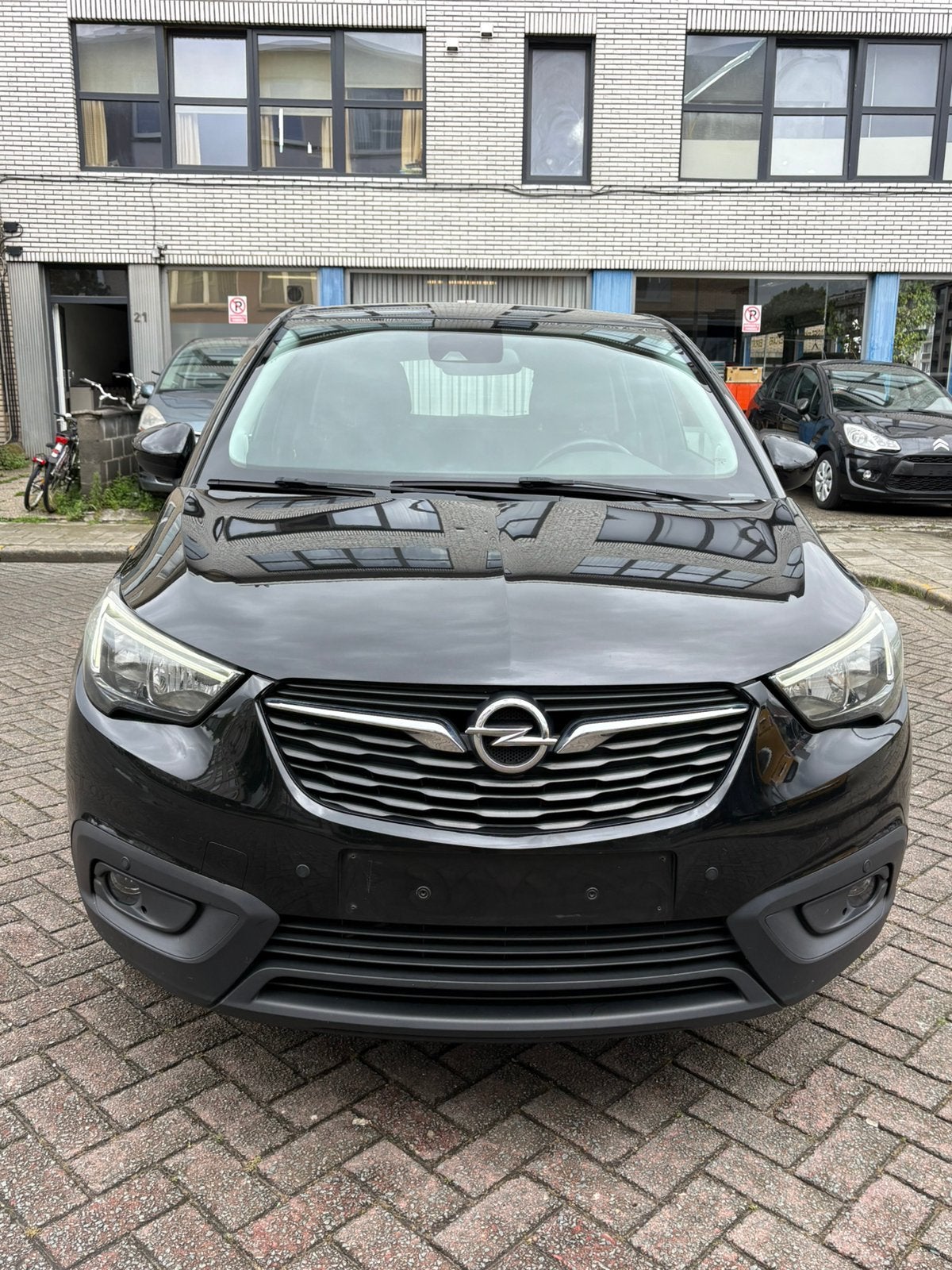 Opel Crossland X 1.2 Essence 2019, Autos, Opel, Achat, Euro 6, Entreprise, Noir