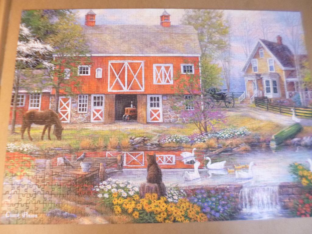 Puzzel 1000 stukjes, Hobby en Vrije tijd, Ophalen of Verzenden