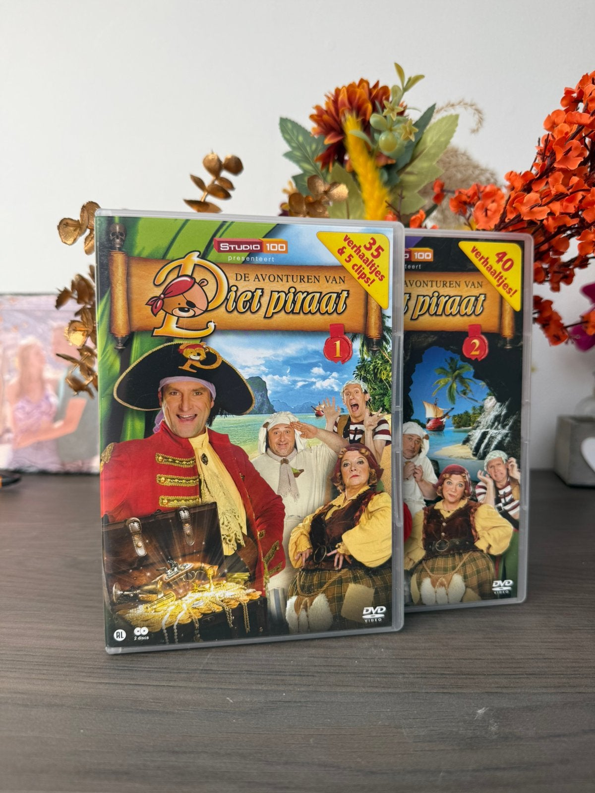 De avonturen van Piet Piraat 1 en 2, Ophalen of Verzenden, Zo goed als nieuw