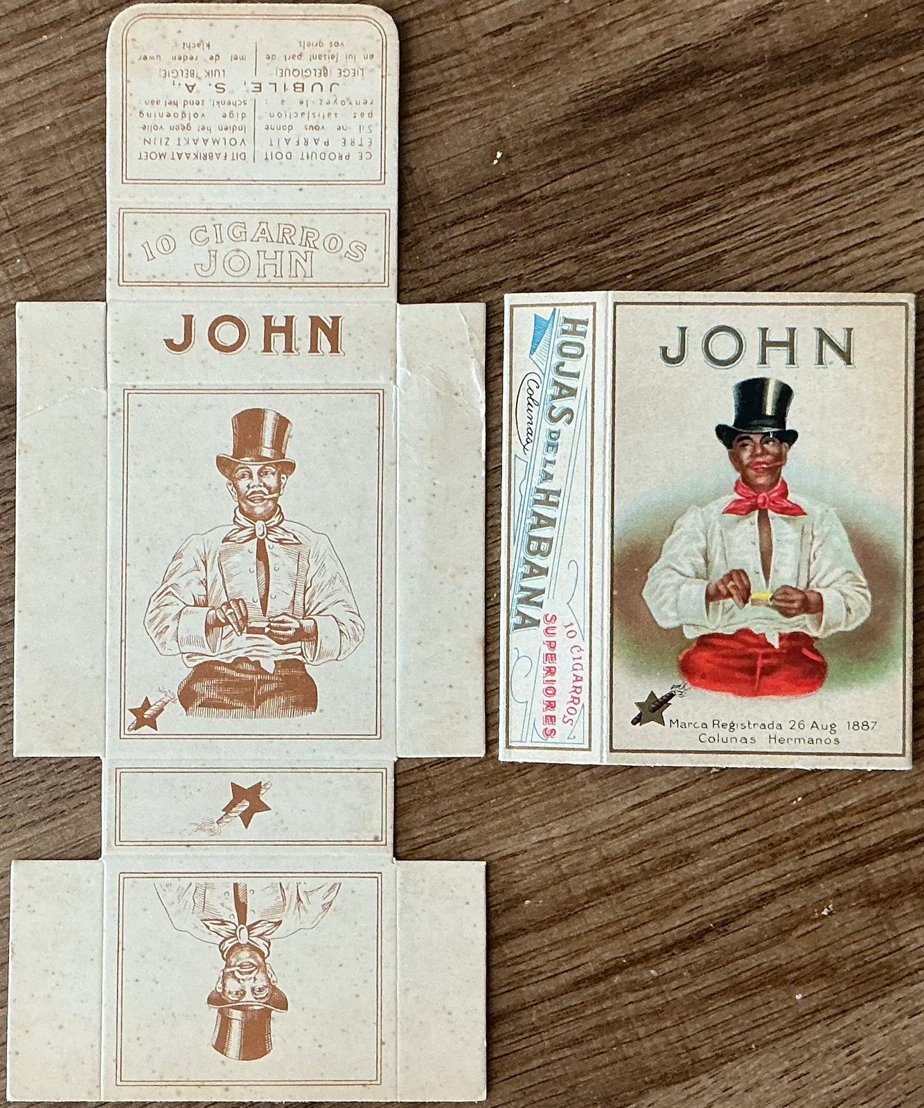 Oude JOHN SIGAREN/verpakkingen, Verzamelen, Ophalen of Verzenden, Zo goed als nieuw, Verpakking
