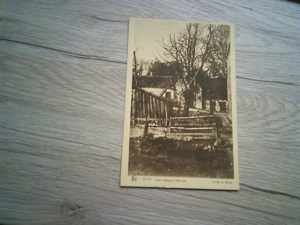 UCCLE-CALEVOET - UKKEL: Coin rustique, Collections, Cartes postales | Belgique, Enlèvement ou Envoi, Avant 1920, Non affranchie